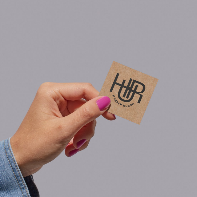 Custom Print - Kraft Stickers