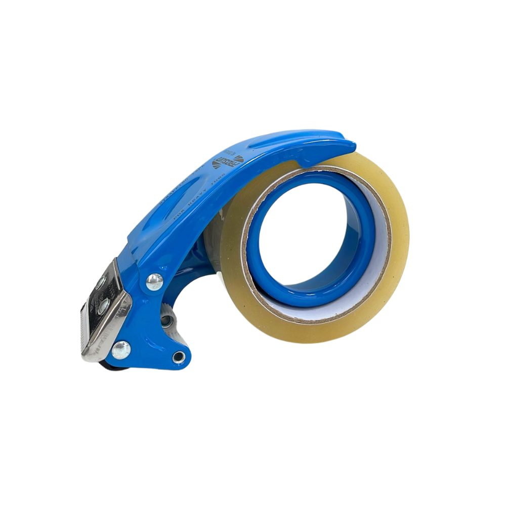 Metal Packing Tape Dispenser - Desktop Tape Cutter For Shipping Boxes & Packaging