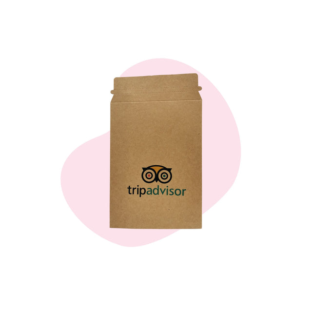 Print on kraft mailer bag