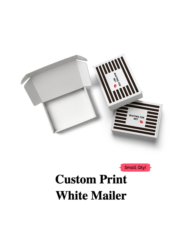 White Mailer Box Print | packink