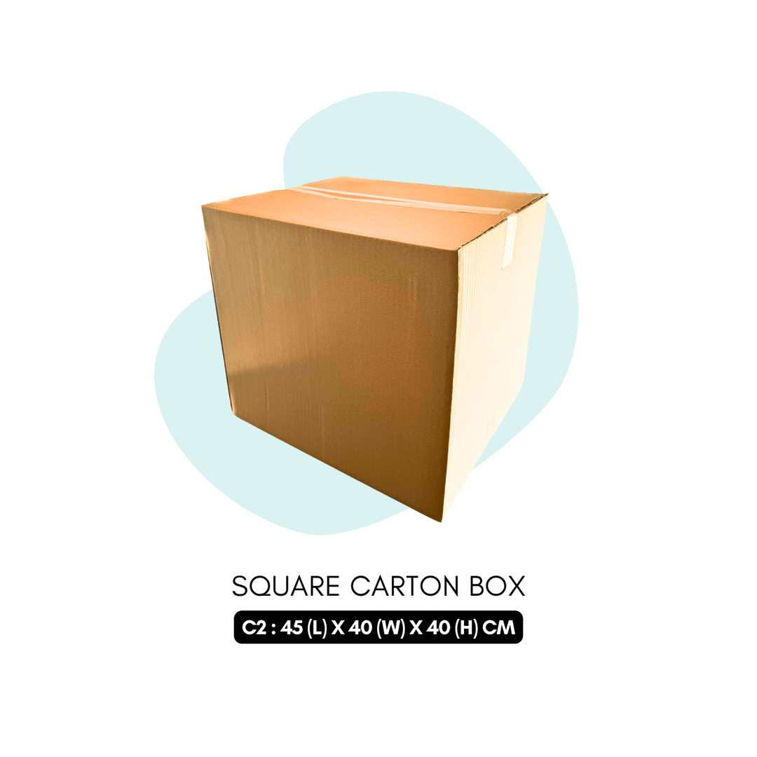 Real Carten Box Affordable Square Carton Box for sale in Singapore | Packink