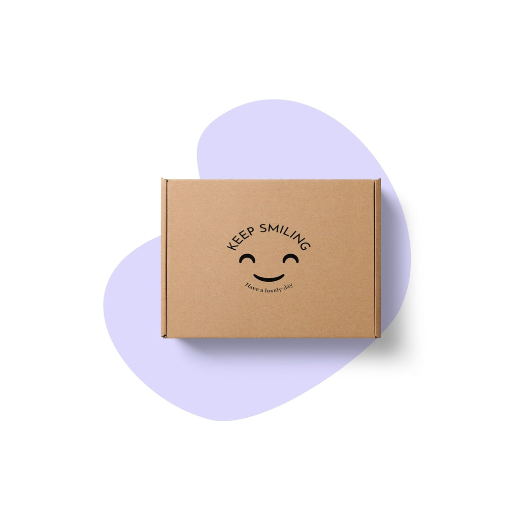 Pre-Designed Box - Keep smiling! | PACKINK