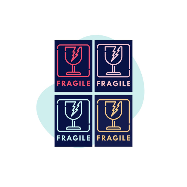 Fragile sticker sg
