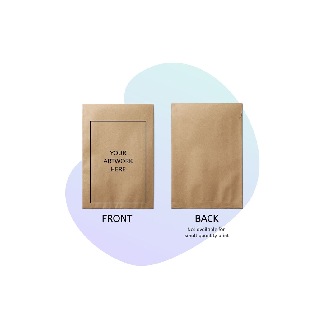 CUSTOM PRINT Expandable Kraft Mailer Packink Singapore